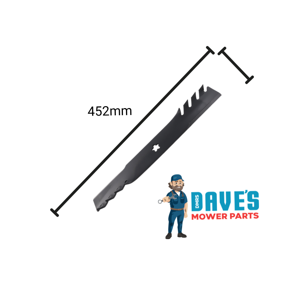 Husqvarna Ride On Mower Mulching Blade 52 Inch | DMP_575240701 replaces 575240701
