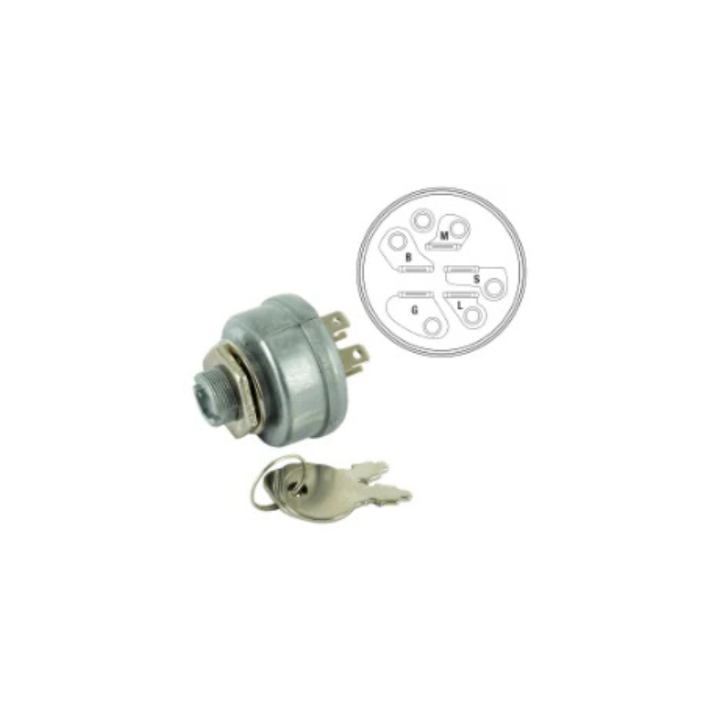 Toro Key Switch DMP_R104-2541, 103-0206, 104-2541, 109-4736, 88-9830