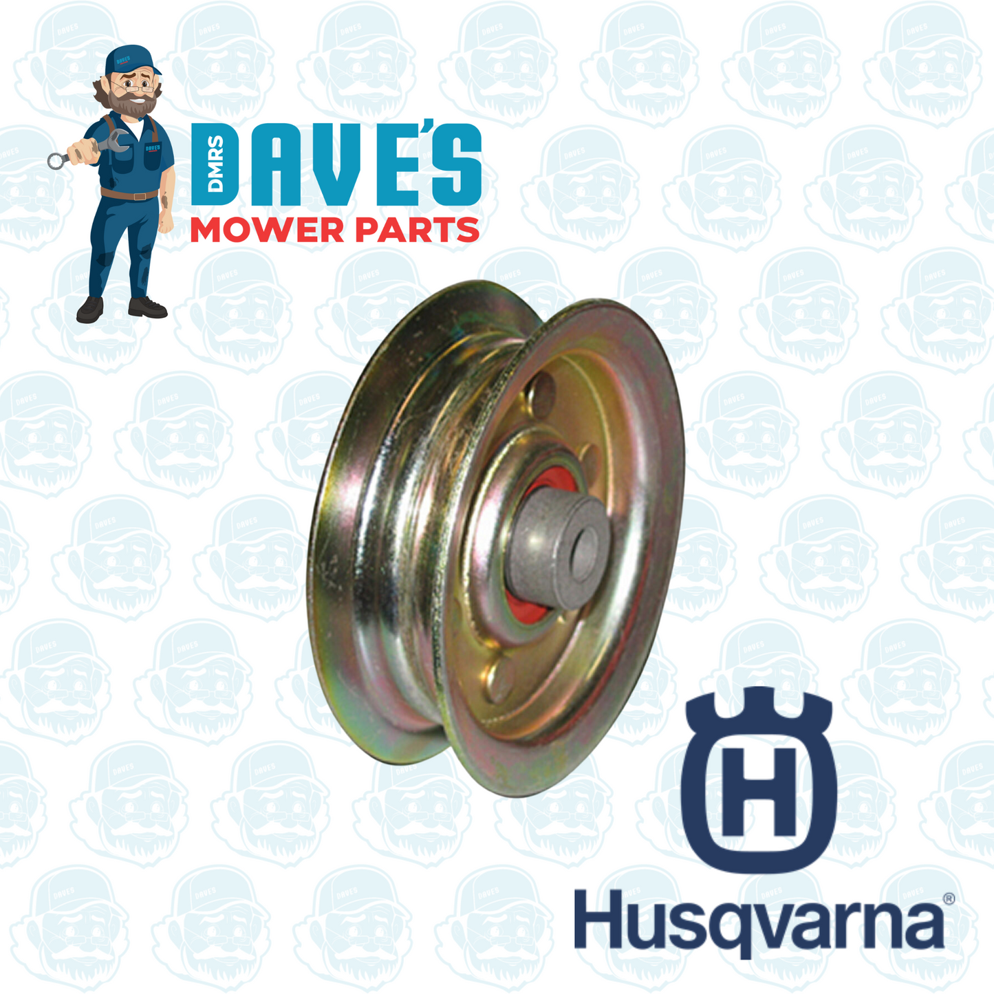 42" & 44" Flat Idler Pulley Deck HUSQVARNA Ride On Mowers 532 13 14-94 532173438