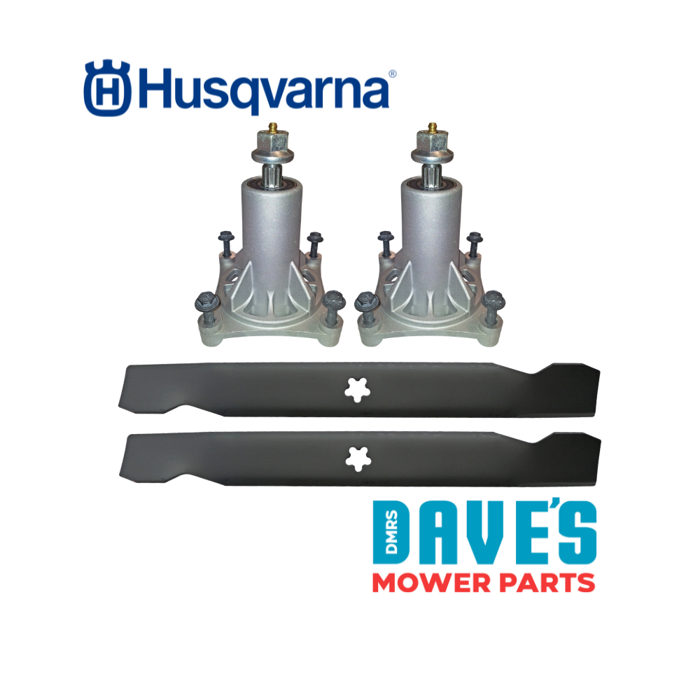 Husqvarna Blade & Spindle Kit | Fits 42" Pressed Deck Ride Ons