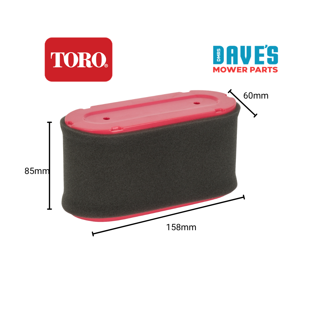 Loncin Air Filter FIts Husqvarna & Toro Ride On Mowers | DMP_AIR8042 Replaces 590973101, 127-9193, 120-4308