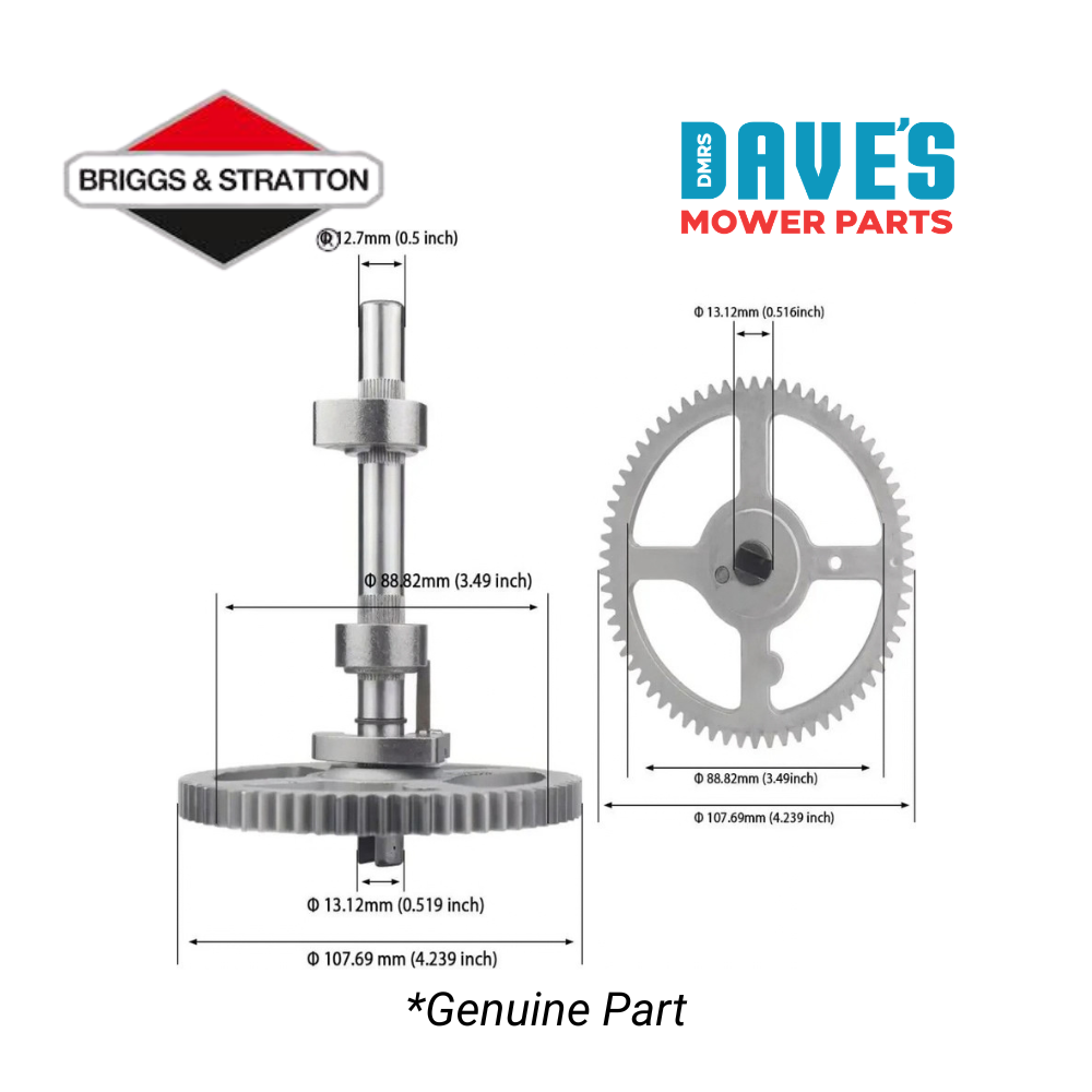 Briggs & Stratton Genuine Camshaft | DMP_84005207 Fits Single Cylinder Intek Engines