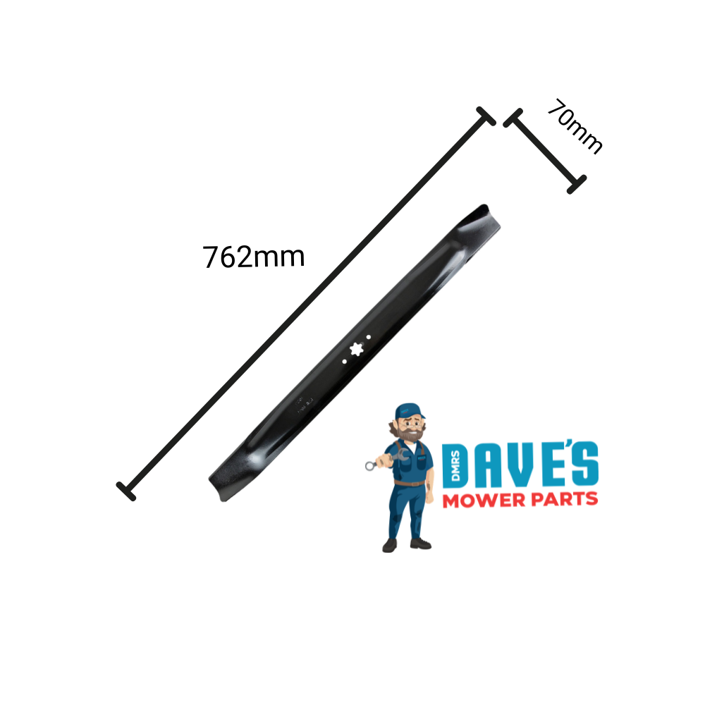 Cub Cadet Ride On Mower Standard Blade 30 Inch | DMP_BLR6023 replaces 942-04385