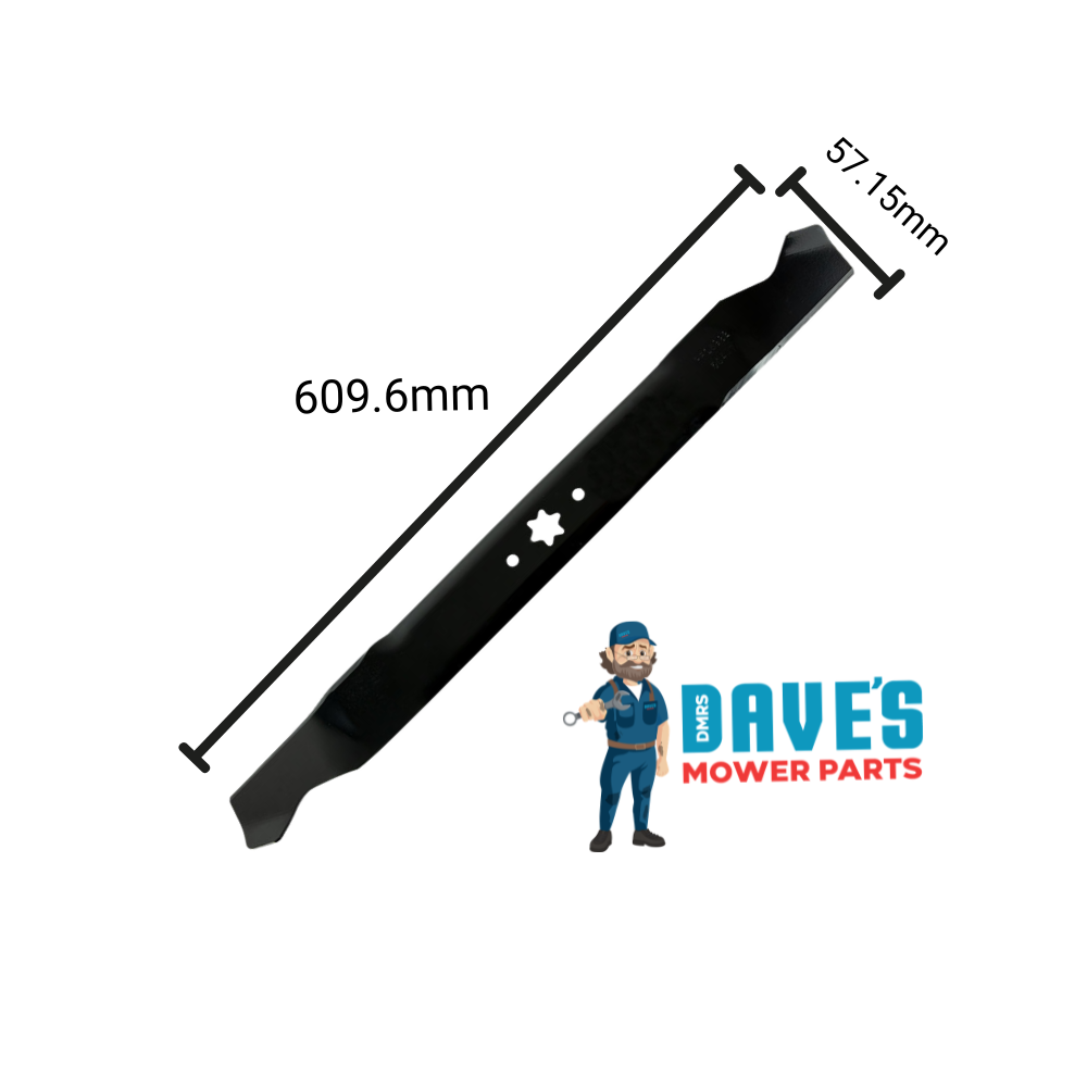 Rover Ride On Mower Standard Blade 24 Inch | DMP_BLR8307 replaces 942-0760A