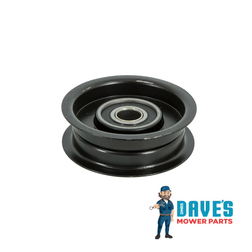 Flat Idler Pulley - Steel with Flange | DMP_PUL5894 replaces GT1009