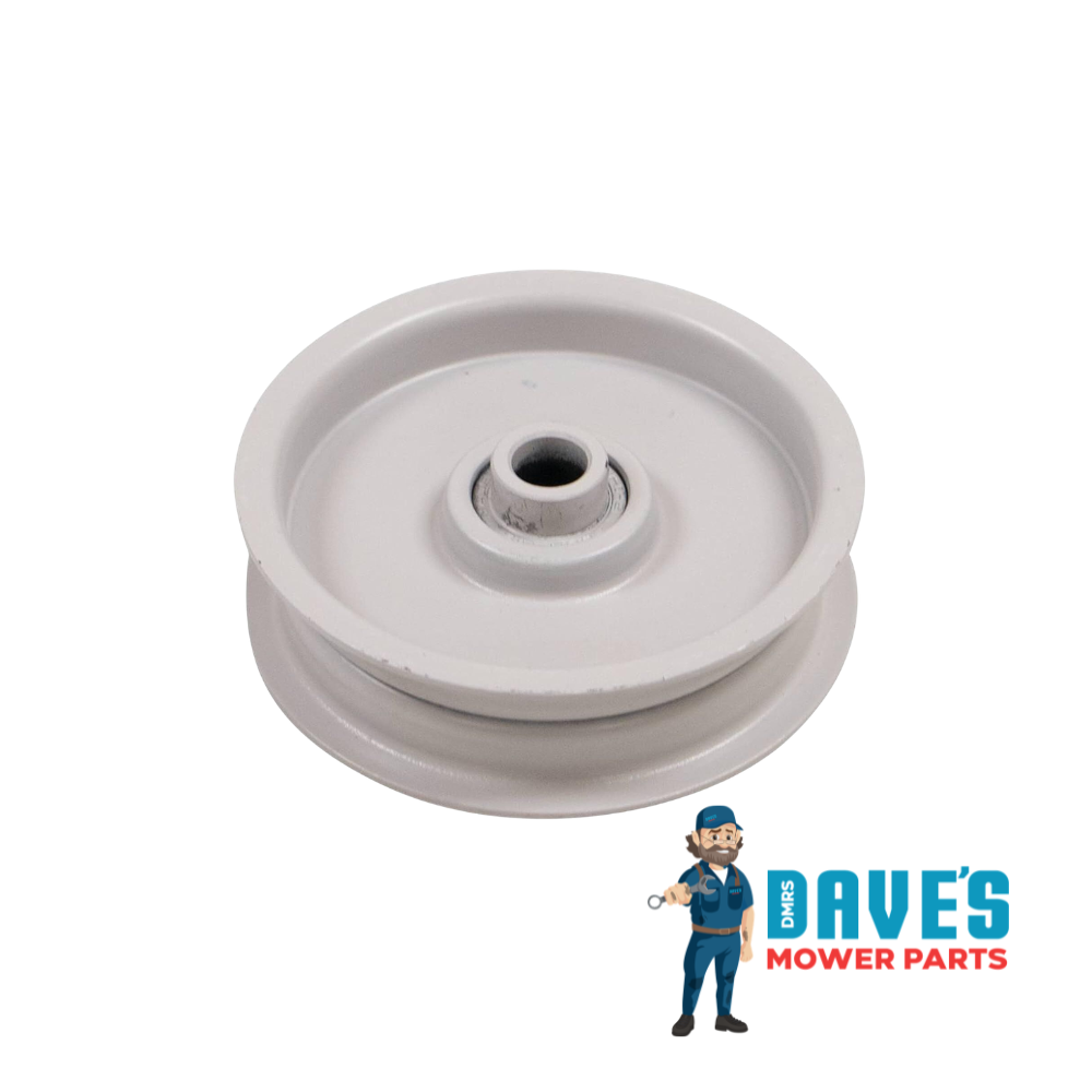 Flat Idler Pulley - Steel with Flange | DMP_280-057 replaces 756-0225