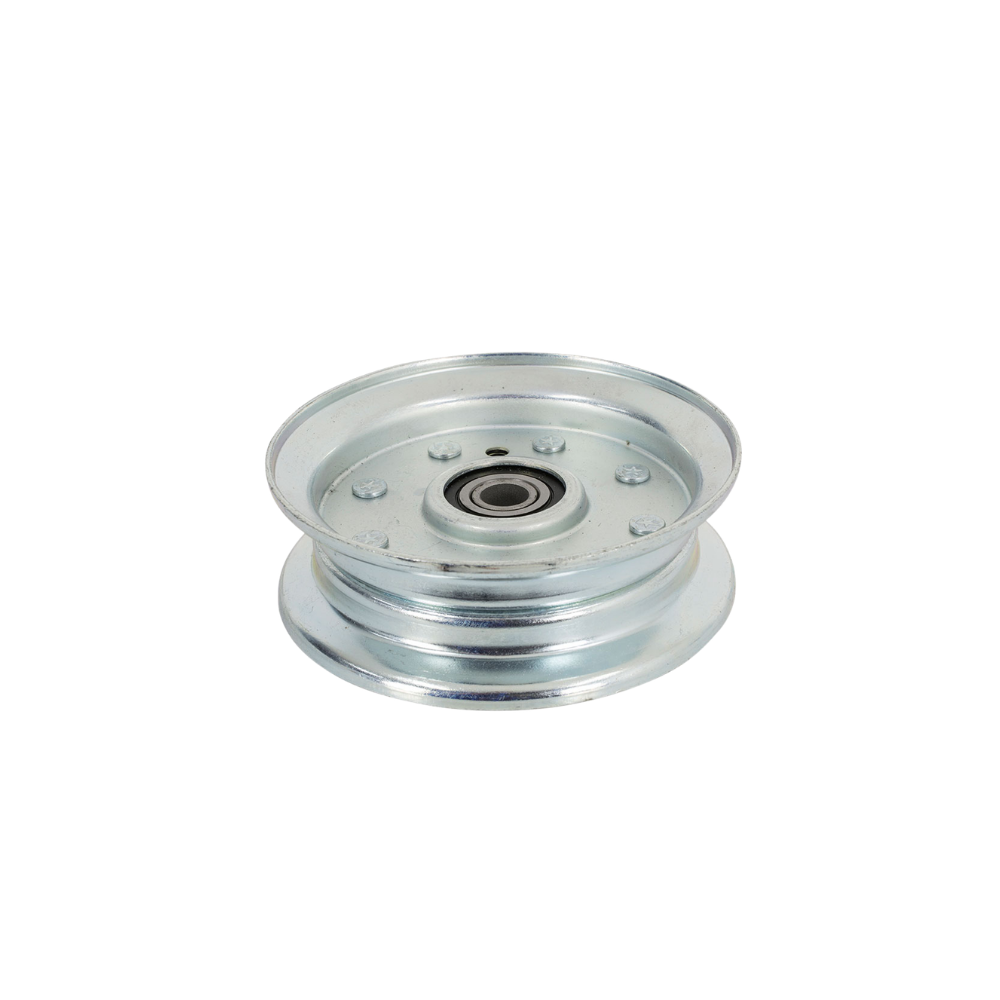 Flat Idler Pulley - Steel with Flange | DMP_PUL1283 replaces 90118