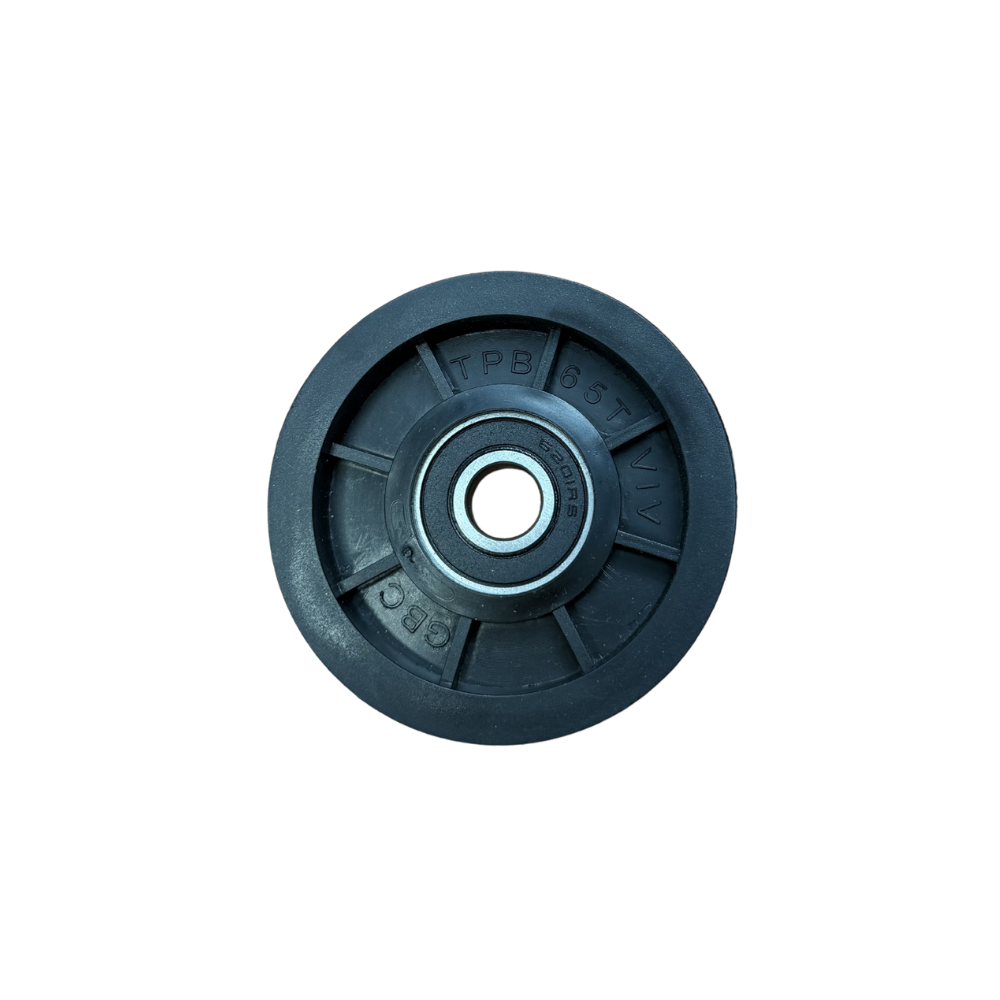 Flat Idler Pulley with Flange - Sealed Bearing - 12mm ID | DMP_PIFBB126598A replaces PIFBB126598A