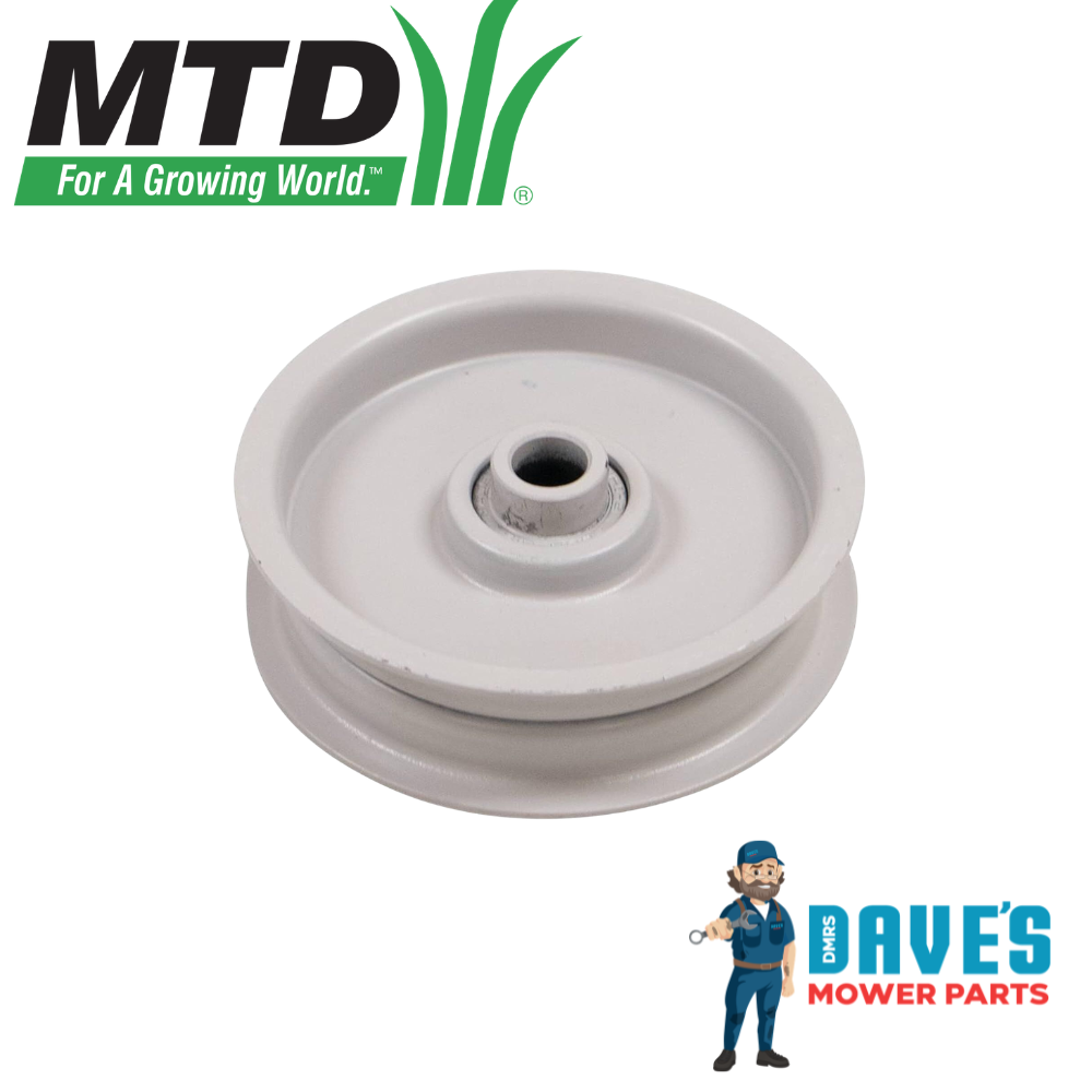 Flat Idler Pulley - Steel with Flange | DMP_280-057 replaces 756-0225