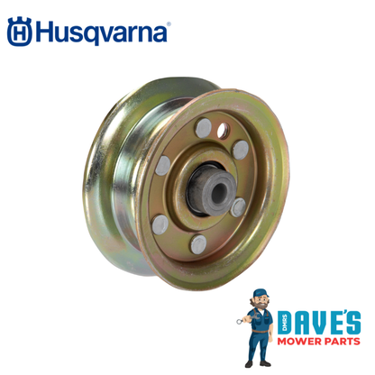 Flat Idler Pulley - Suits 52" Deck | DMP_B1AY47 replaces 532193197