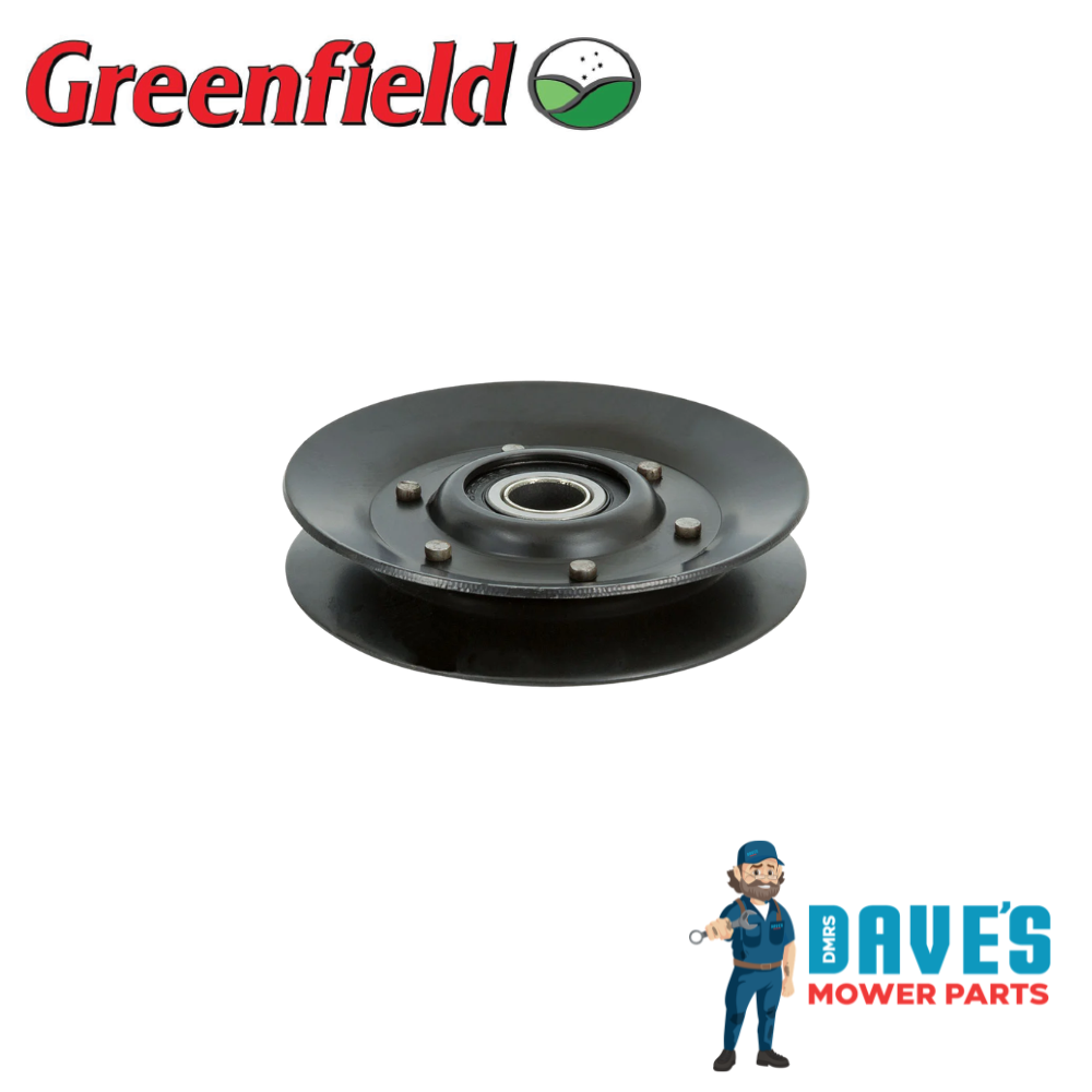 V-Idler Pulley - Steel - Suits Greenfield | DMP_PUL5895 replaces GT1008