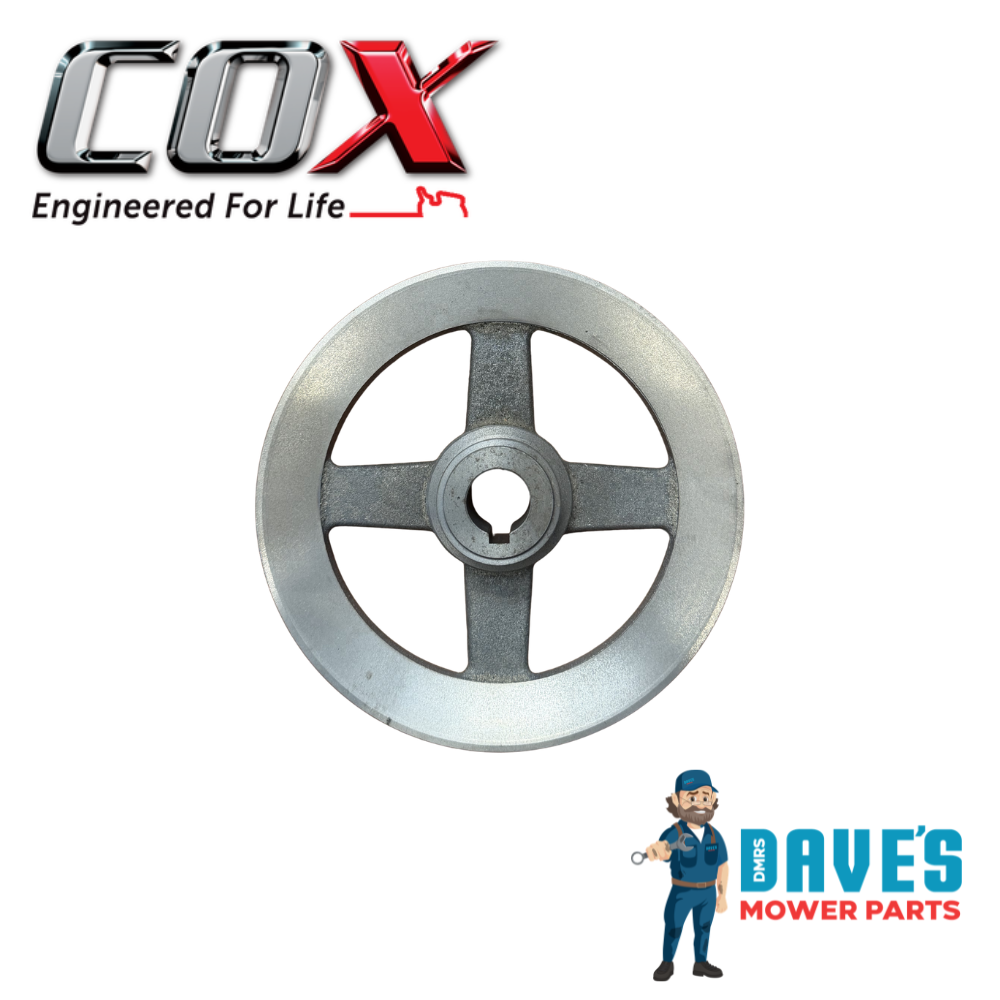 Cutter Pulley - 25mm Bore K8x7 Key - B190 - Cast Iron | DMP_A180007 replaces A18007