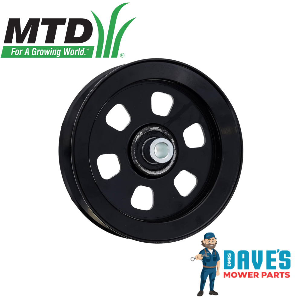 Flat Idler Pulley - 5.00" Diameter - 1/2" Bore | DMP_756-05331 replaces 756-05331