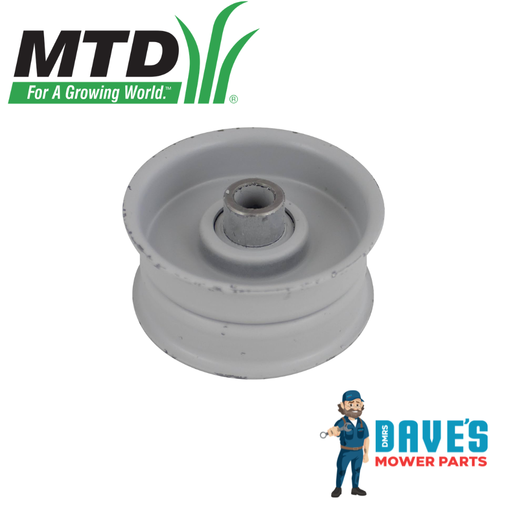 Flat Idler Pulley - Steel with Flange | DMP_280-040 replaces 756-0117