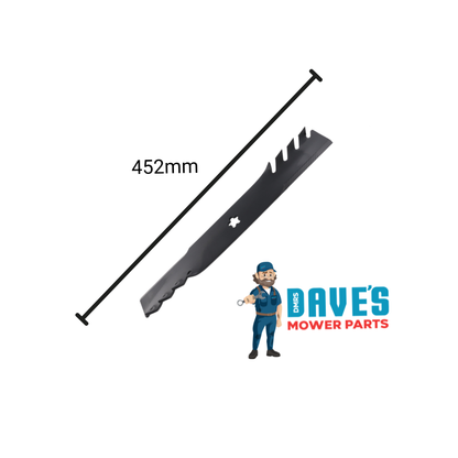 Husqvarna Ride On Mower Mulching Blade 52 Inch | DMP_575240701 replaces 575240701
