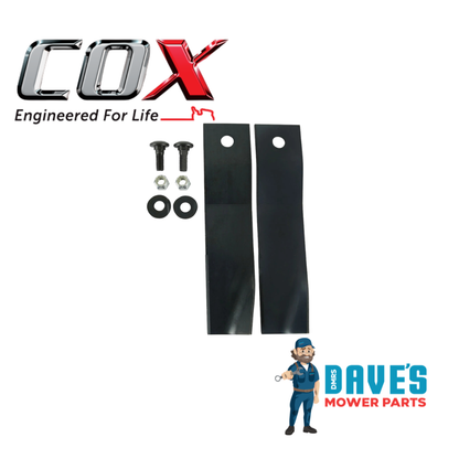 Cox Ride On Mower Standard Blade 32 and 35 Inch | DMP_SKIT55N replaces BRC5544