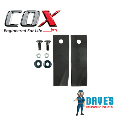 Cox Ride On Mower Standard Blade 25 , 38 and 40 Inch | DMP_SKIT41N replaces BRC7493