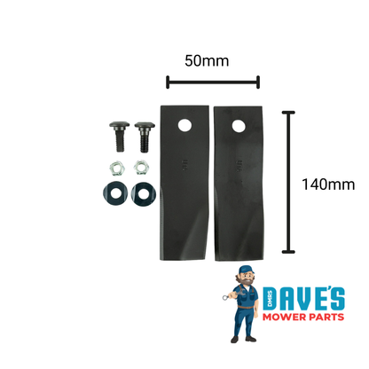 Cox Ride On Mower Standard Blade 25 , 38 and 40 Inch | DMP_SKIT41N replaces BRC7493