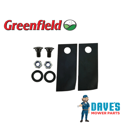 Greenfield Ride On Mower Standard Blade | DMP_BNC5547 replaces GD5626