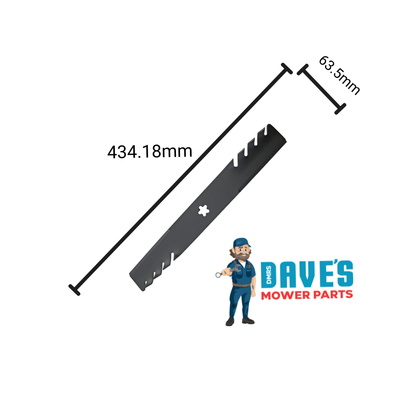 Husqvarna Ride On Mower Gator Blade 38 Inch | DMP_JMPD5158 replaces JMPD5158