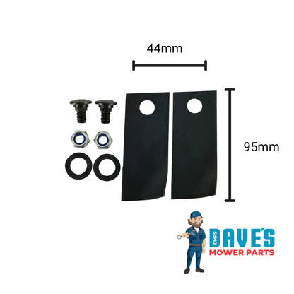 Greenfield Ride On Mower Standard Blade | DMP_BNC5547 replaces GD5626