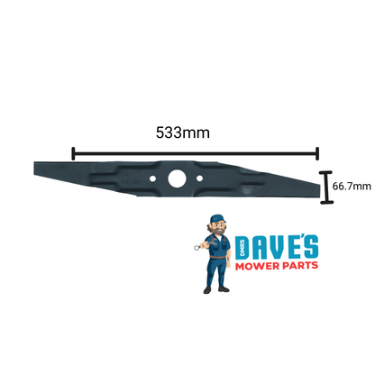 Honda Push Mower Bar Blade 21 Inch | DMP_BLF7917 replaces 72531-VE2-010