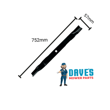 Husqvarna Ride On Mower Standard Blade 30 Inch | DMP_BLR7839 replaces 532419273
