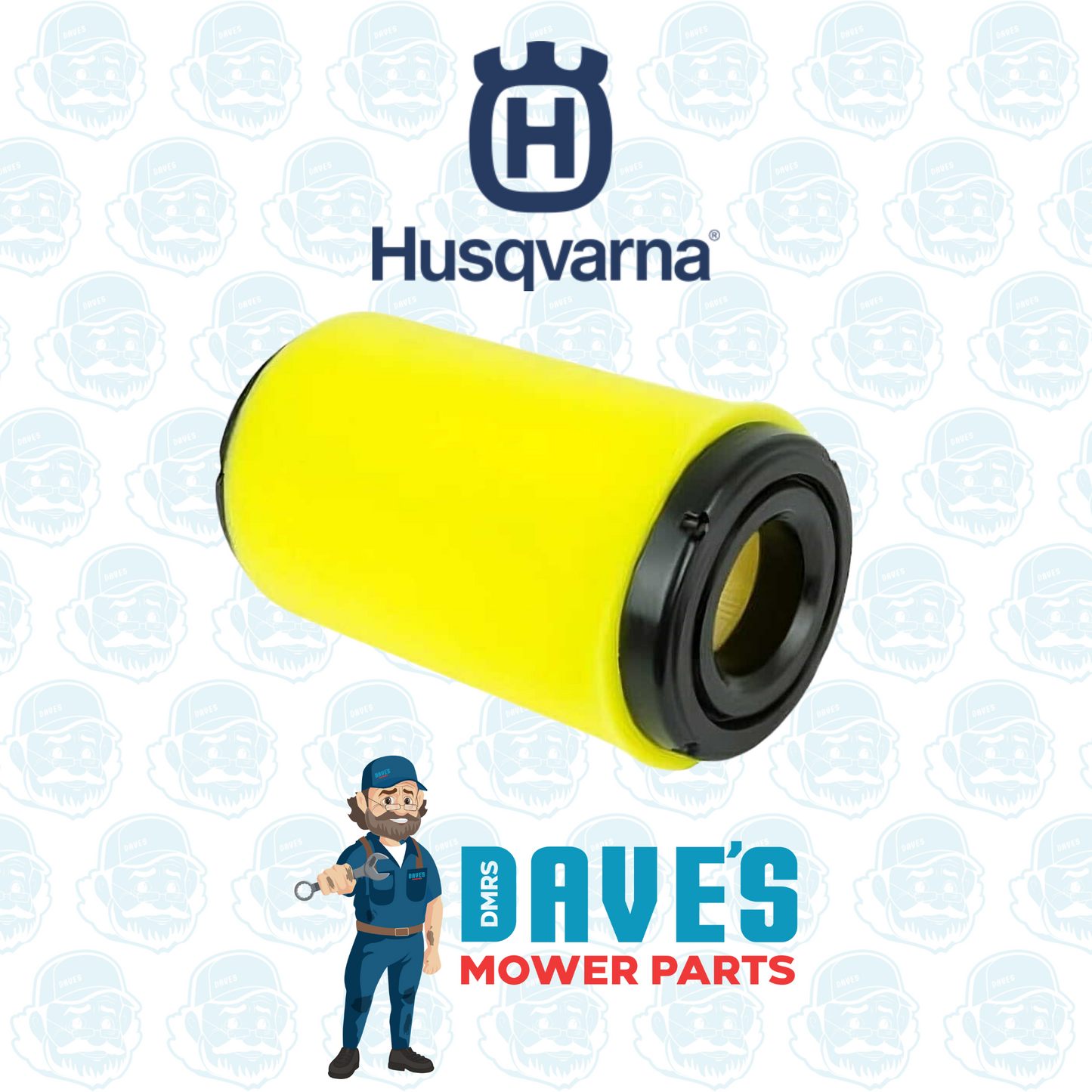 HUSQVARNA AIR FILTER for Briggs and Stratton LT19538, LTH2038