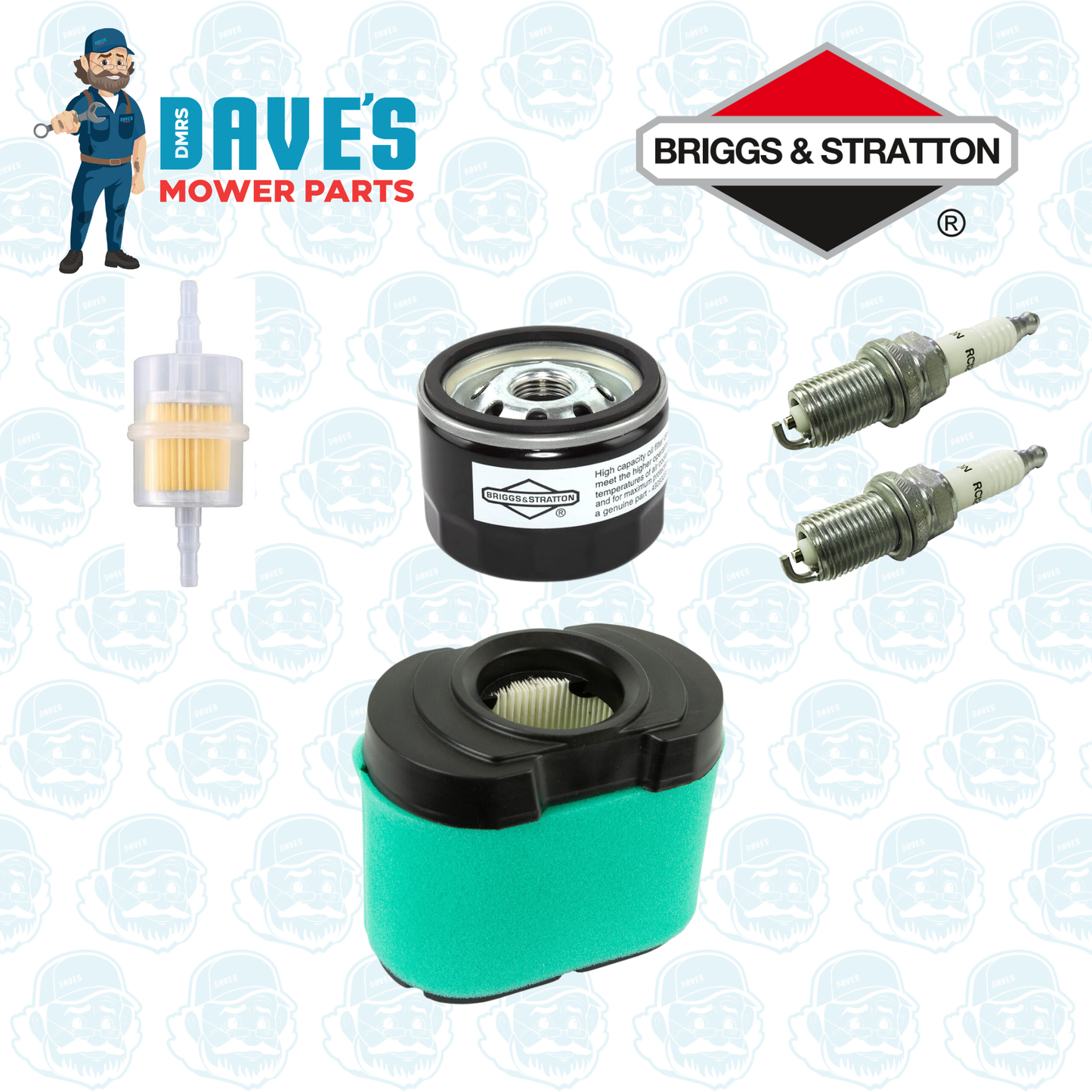 Service Kit to suit	Briggs & Stratton V-Twin 20-27Hp Pro Series