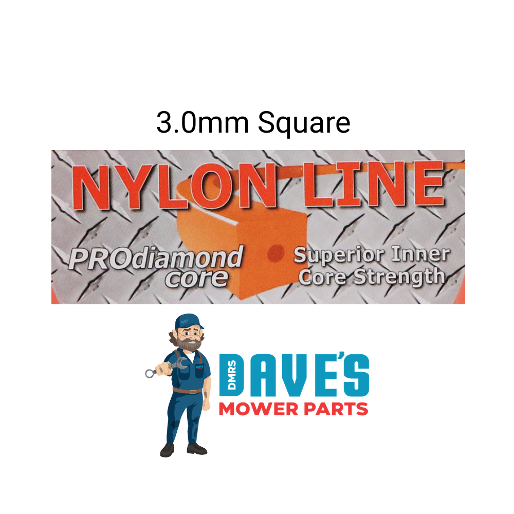 Daves Square Trimmer Line 3.0mm x 9m | DMP_JM726