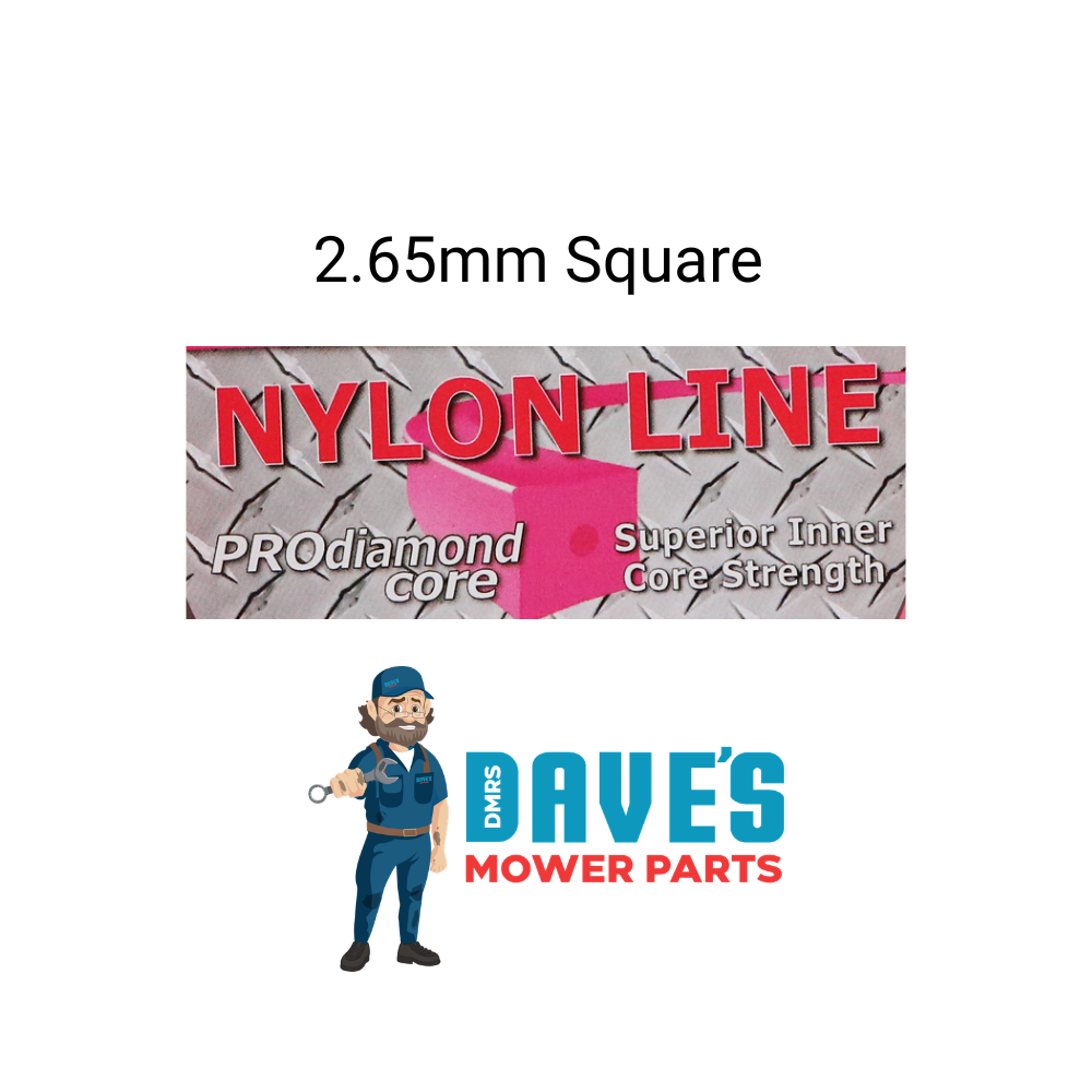 Daves Square Trimmer Line 2.65mm x 12m| DMP_JM725
