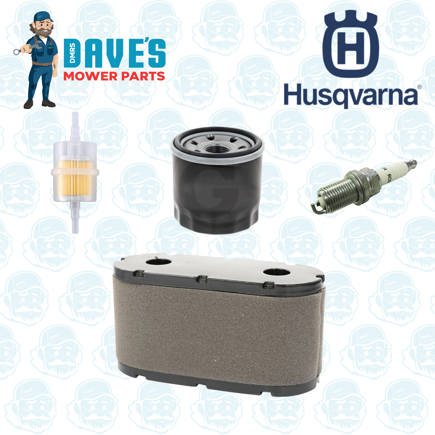 Service Kit to suit	Husqvarna TS114 with HS452