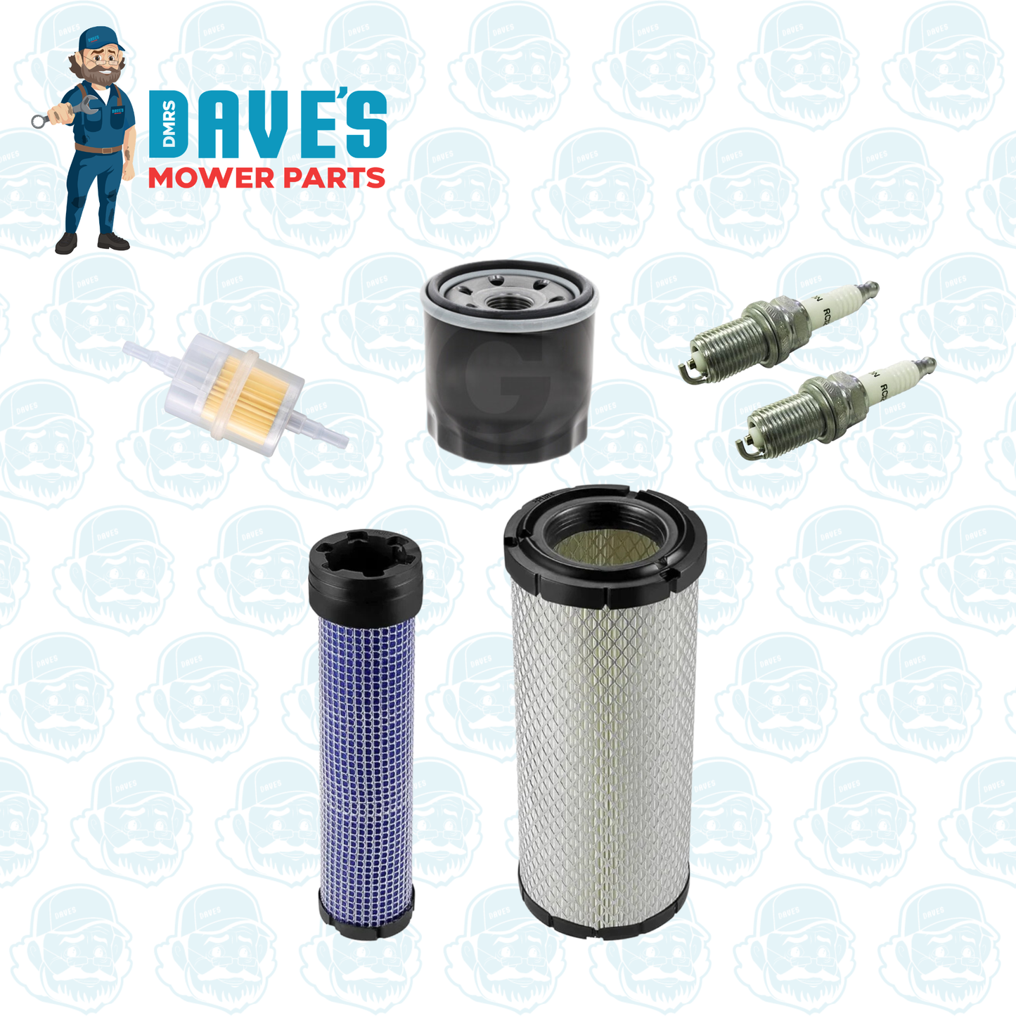 Service Kit to suit	Kawasaki V-Twin Donaldson
