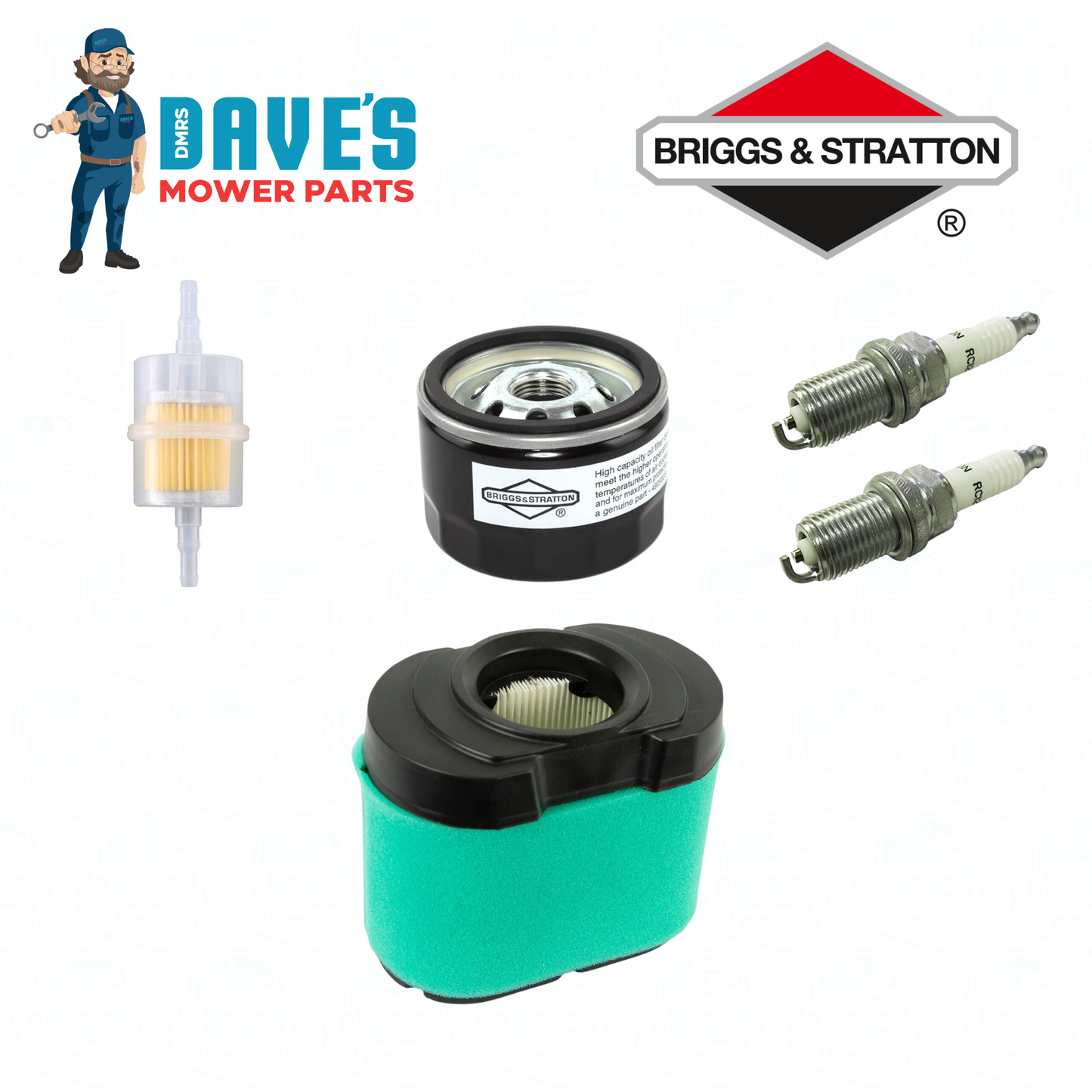 Service Kit to suit	Briggs & Stratton V-Twin 20-27Hp Pro Series