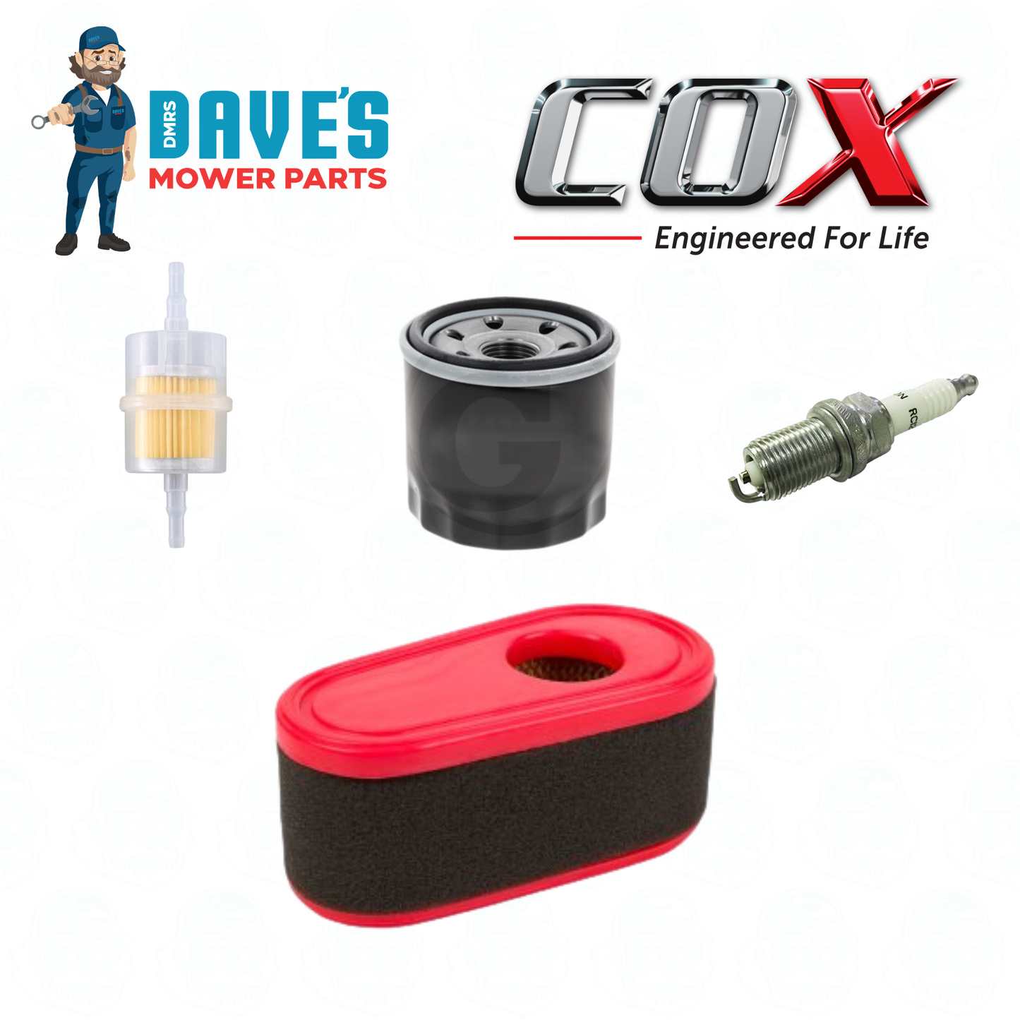 Service Kit to suit	COX with LONCIN POWERMORE 420CC
