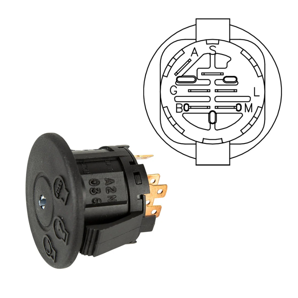 Cub Cadet Zero Turn Ultima Ignition Switch DMP_SWT8596 | 725-12066, 725P12066