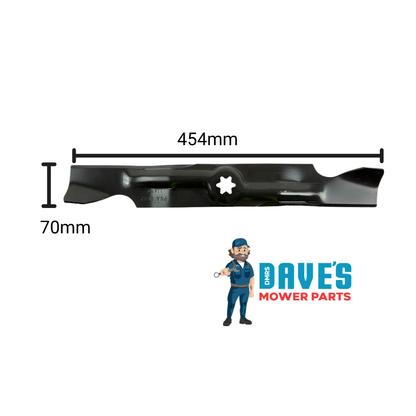 Cub Cadet Ride On Mower Standard Blade 50 Inch | DMP_BLR7572 replaces 942-04053B
