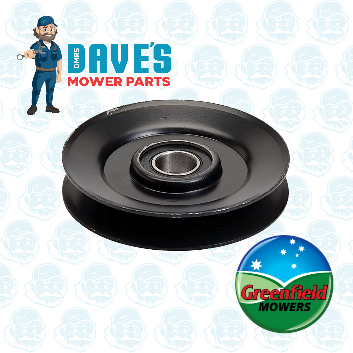 Idler V-Pulley GREENFIELD Ride On Mowers GT1008