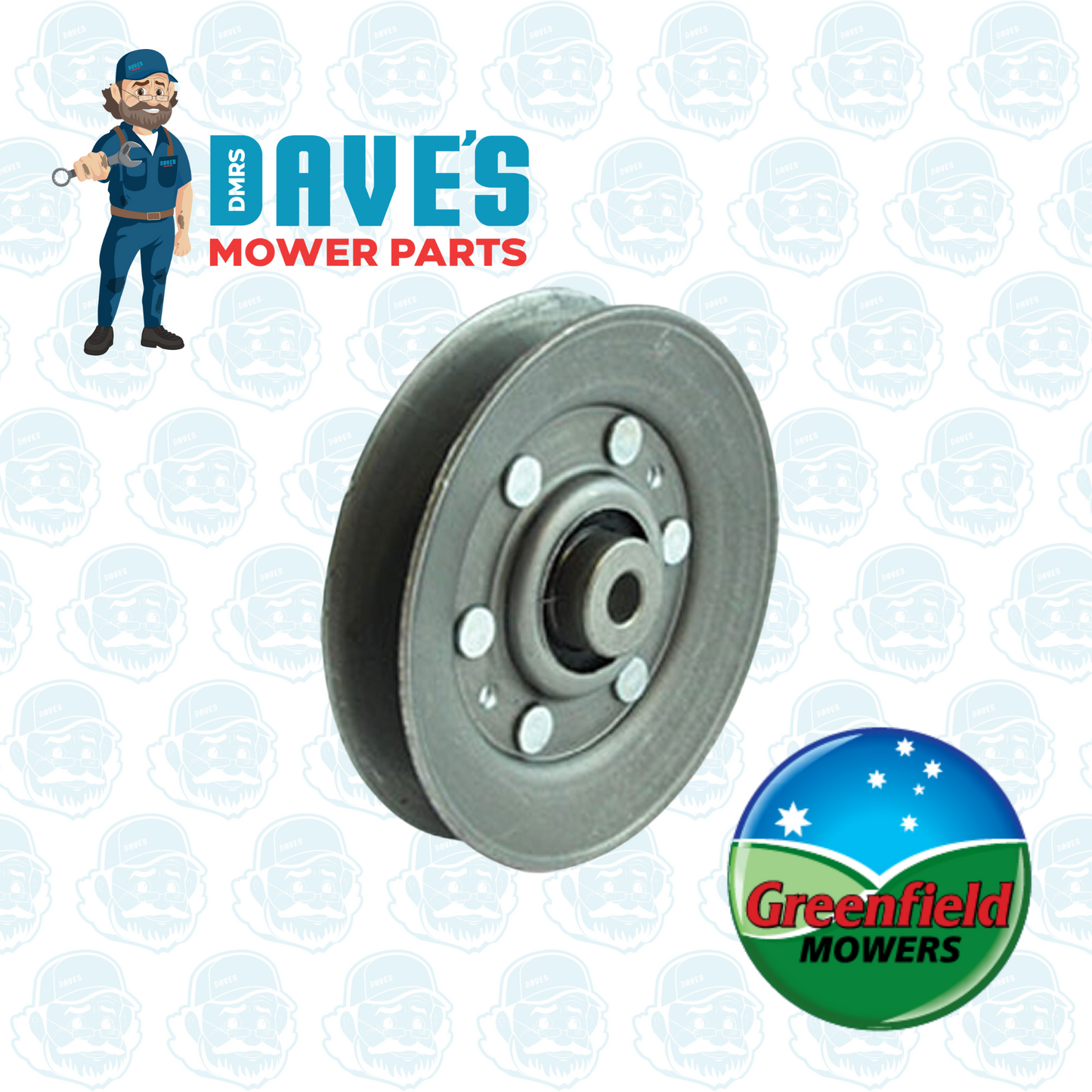 V-Pulley GREENFIELD Ride On Mowers GT2602, GT7965, GT07965