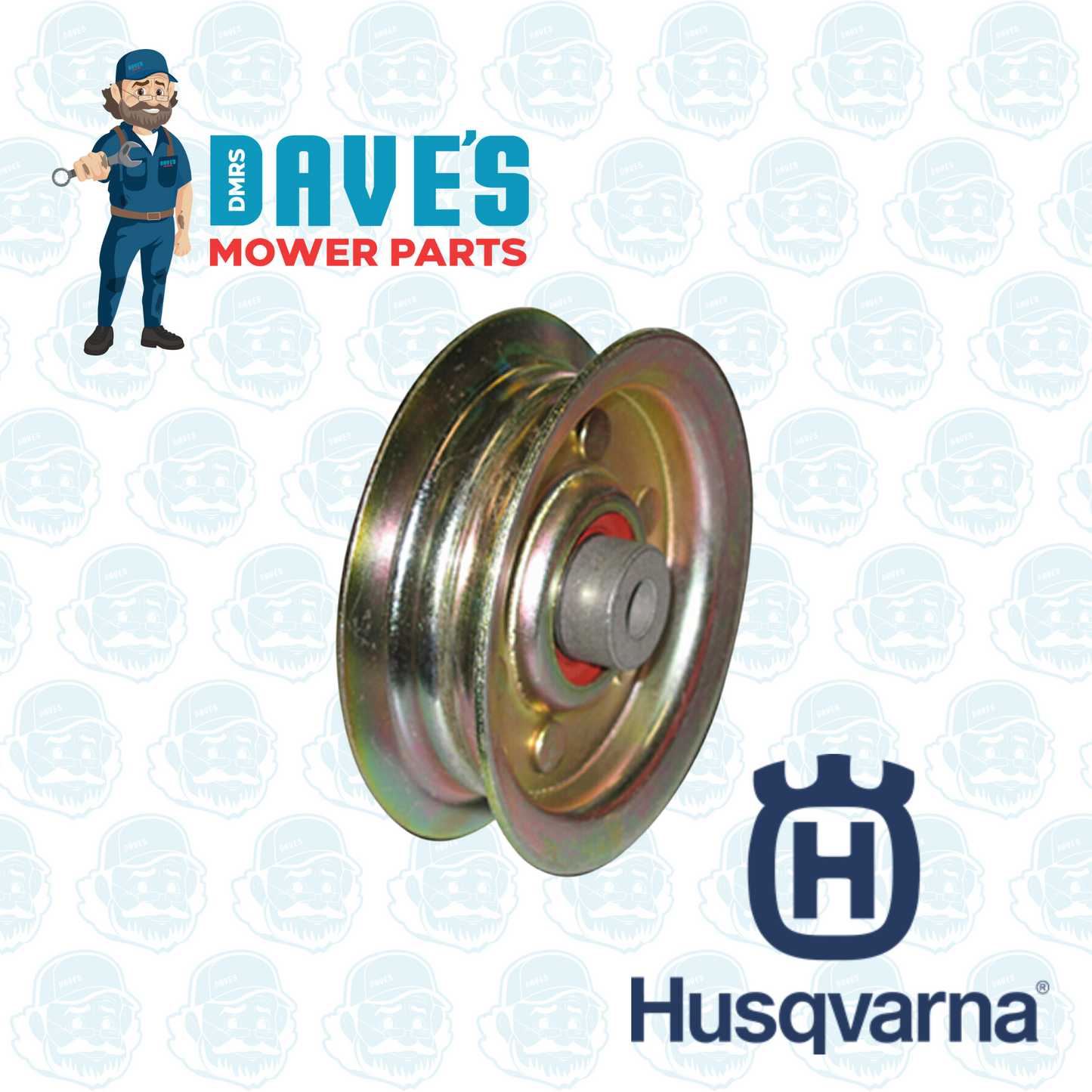 42" &  44" Flat Idler Pulley Deck HUSQVARNA Ride On Mowers 532 13 14-94 532173438