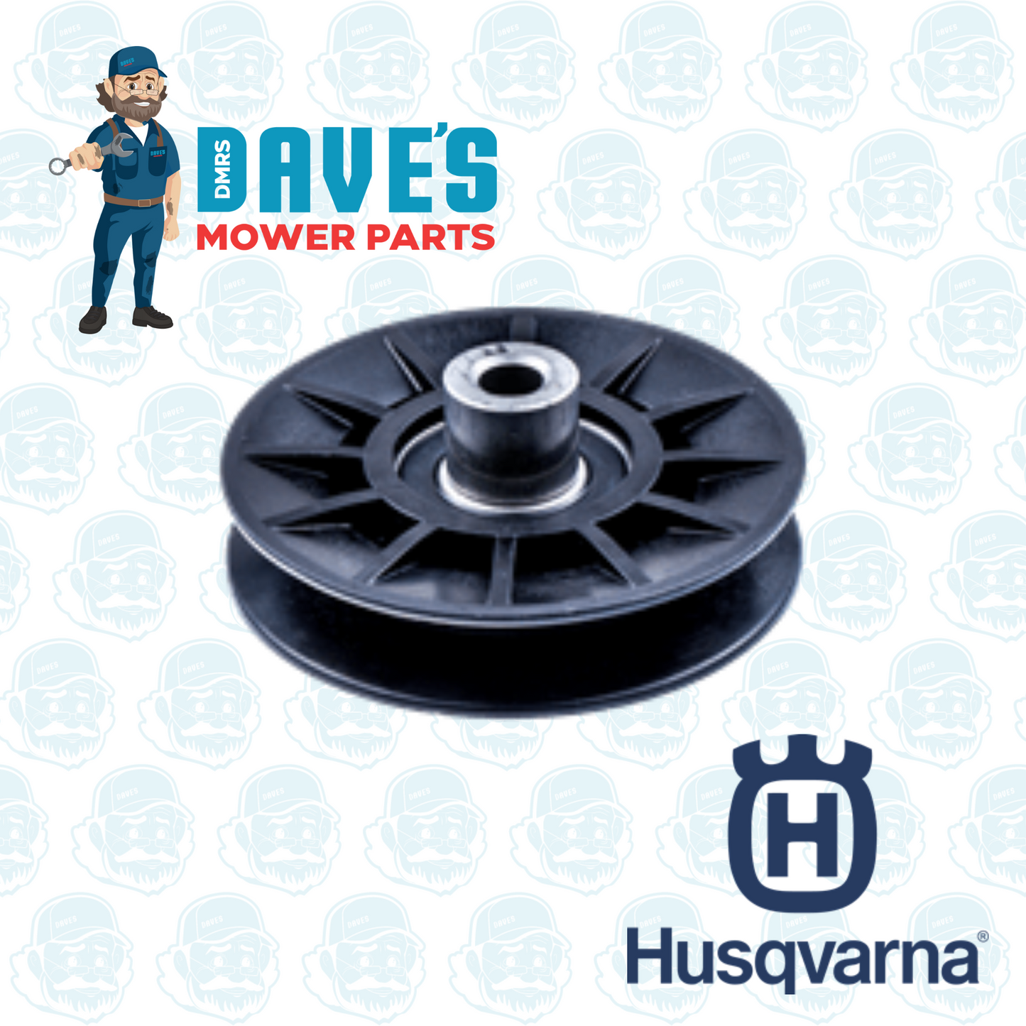 Transmission V-Idler Pulley MULTIPLE HUSQVARNA Ride On Mowers 532 19 43-26