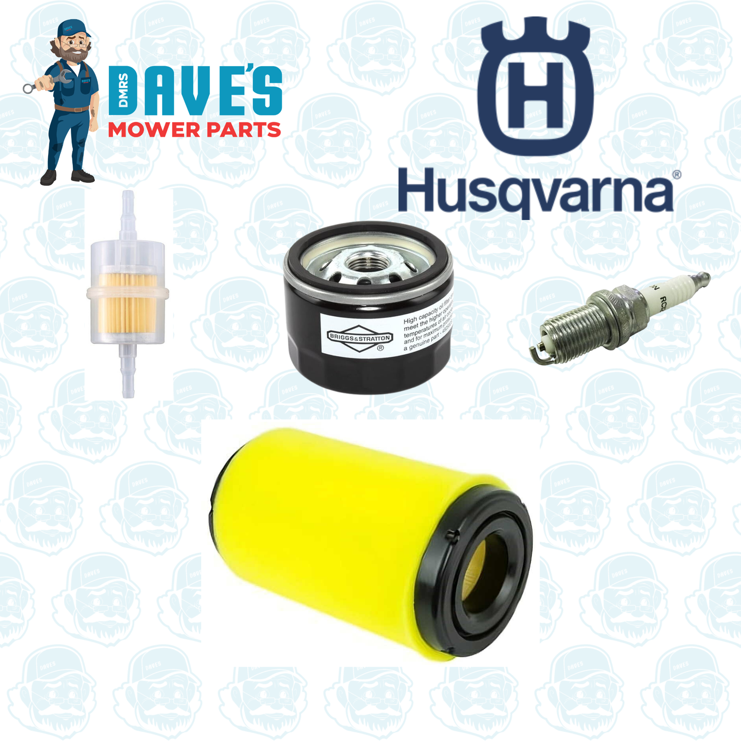 Service Kit to suit	Briggs & Stratton 13.5-17.5HP