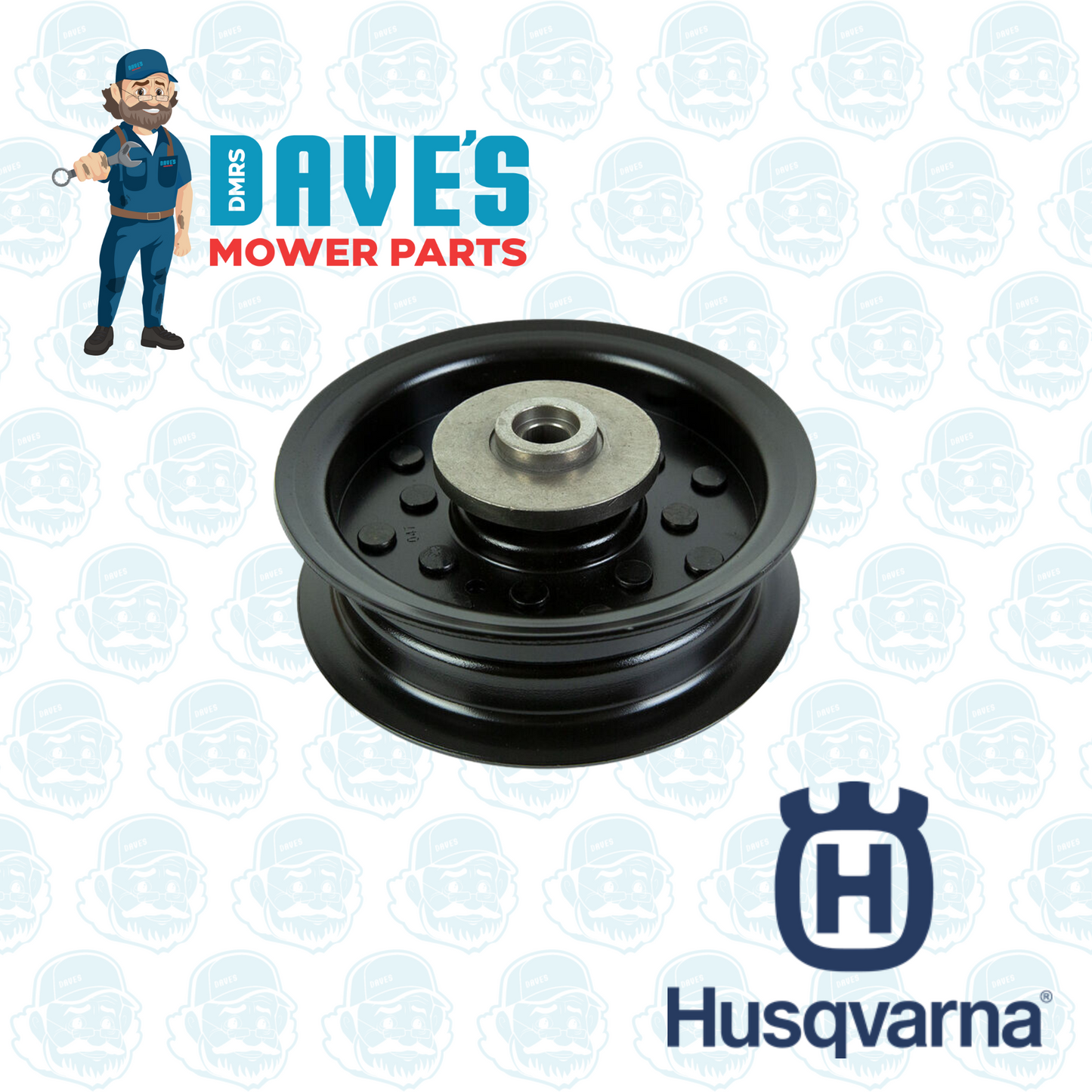 Fabricated Deck Pulley, With Bush, For Multiple HUSQVARNA / CRAFTSMAN / REDMAX Ride On Mowers 532 19 61-04