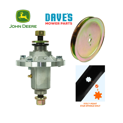 John Deere Spindle Kit - Fits 42 & 48 L-Series Ride On Mowers | Replaces GY20454 GY20962 GY21098