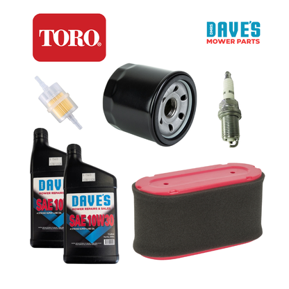 Toro Time Cutter Engine Service Kit | For Single Cylider Loncin Engines