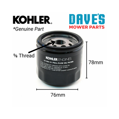 Kohler Courage V-Twin SV800 Series Engine Service Kit | Fits SV810 SV820 SV830 SV840 engine models 32 083 06