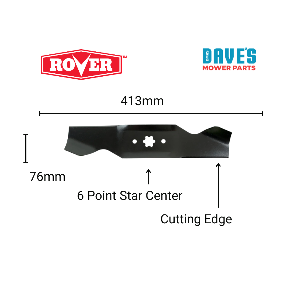 Rover 46 Inch Ride On Mower Standard Blade | DMP_B1MA2411 replaces 942-0542