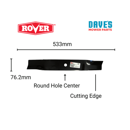 Rover 60 Inch Ride On Mower Standard Blade | DMP_BLR6908 replaced 942-04415