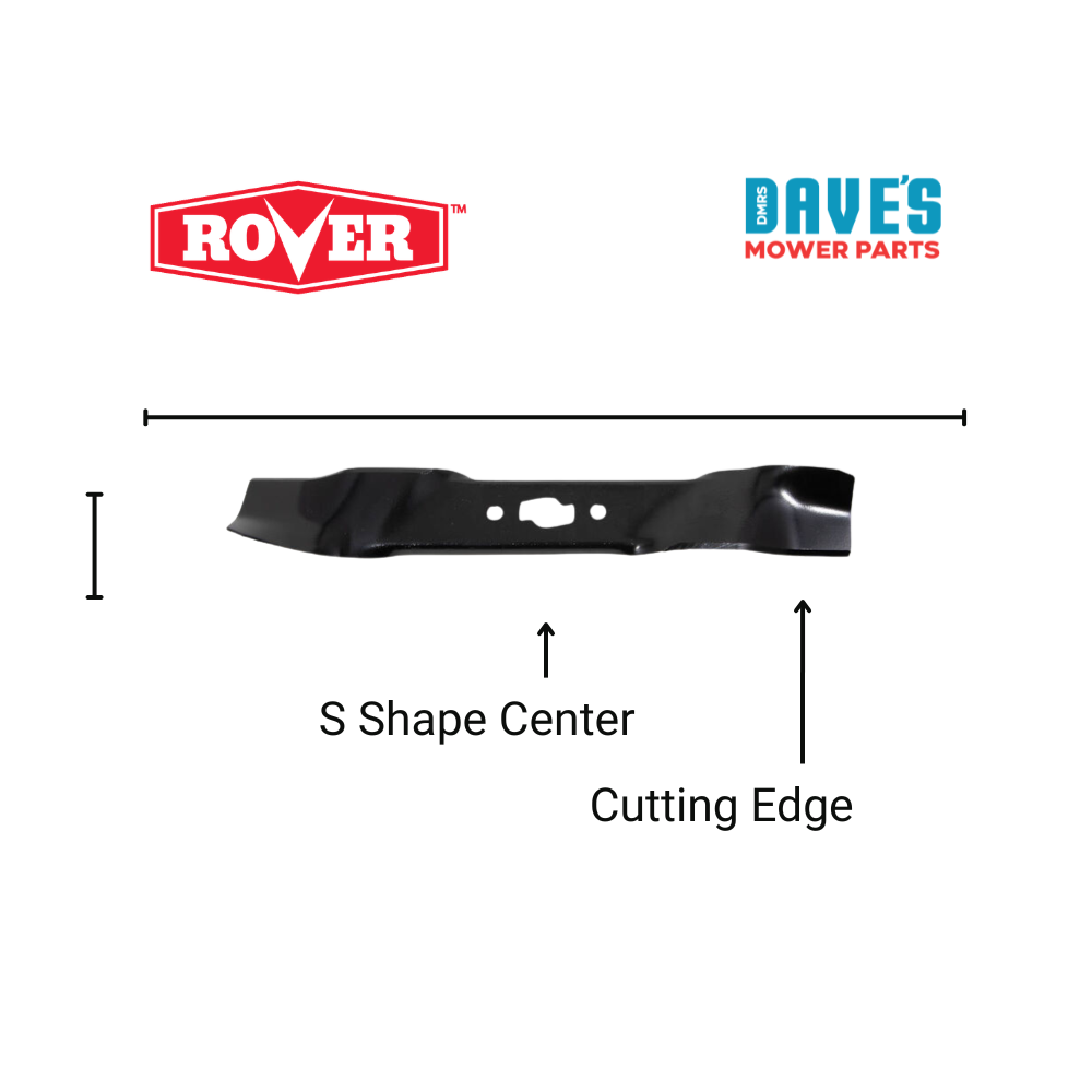 Rover 36 Inch Ride On Mower Mulching Blade | DMP_742P05535 replaces 742P05535