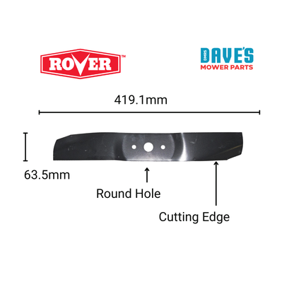 Rover 48 Inch Ride On Mower Standard Blade | DMP_B1CC1401 replaces 759-3825